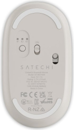 Мышь компьютерная Satechi OntheGo Bluetooth Mouse with USB-C Rechargeable Battery. Цвет: песочный (ST-MOTGW)