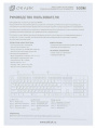Клавиатура Оклик 500M белый USB slim Multimedia (1061586) кабель 1.5м