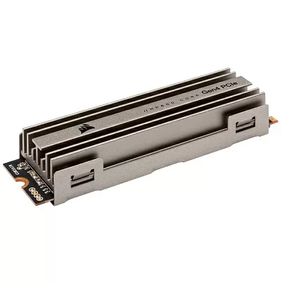 Твердотельный накопитель Corsair. CORSAIR Force MP600 Core SSD 2TB, 3D QLC, M.2 (2280), PCIe Gen 4x4, NVMe, R4950/W3700, TBW 450