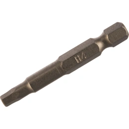 Бита (10 шт; Hex4; 50 мм; S2; магнитная) РОССНА Р860543