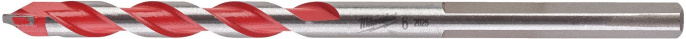 Сверло Milwaukee Премиум 6x100 4932471175 ударное, 3 грани на хвостовике, позволяют сверлить бетон, газобетонные блоки, каменную кладку, шифер и гранит