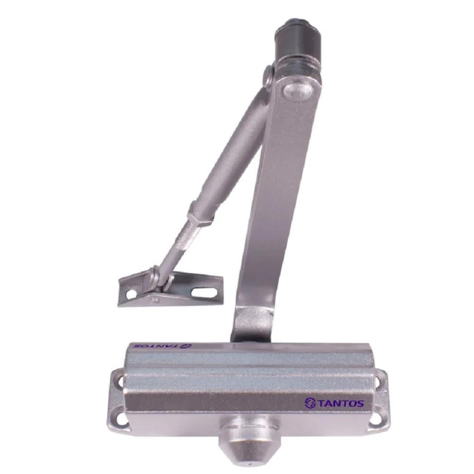 Tantos TS-DC065 серебро Доводчик дверной EN3, до 75 кг