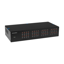 Управляемый USB over IP концентратор DistKontrolUSB-32 с 32 портами USB c 2 блоками питания / Ethernet 2 x 10/100/1000 Mb