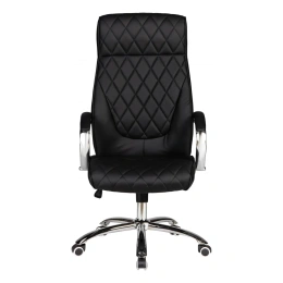 Офисное кресло для руководителей DOBRIN BENJAMIN цвет черный LMR-117B_CH-M_EL-black