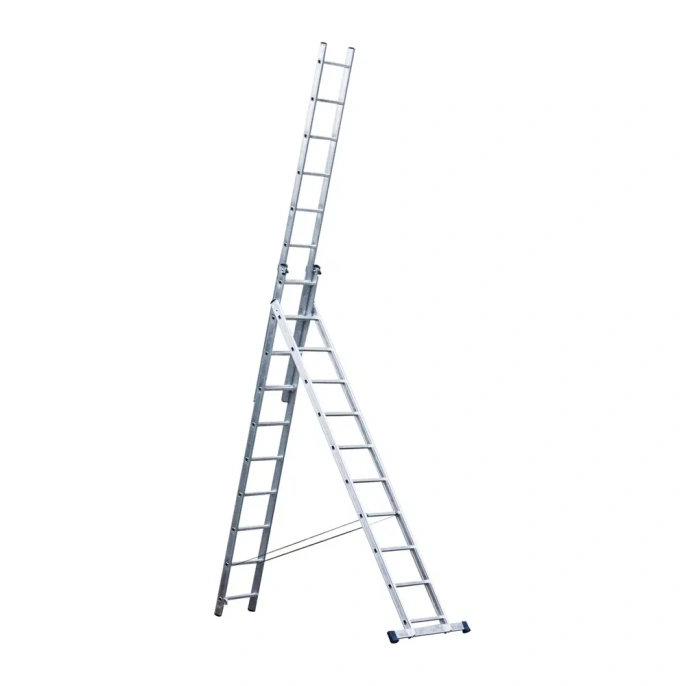 Лестница трехсекционная STAIRS универсальная 10 ступеней AL310