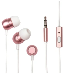 Наушники Dialog EP-F57 Pink шнур 1м