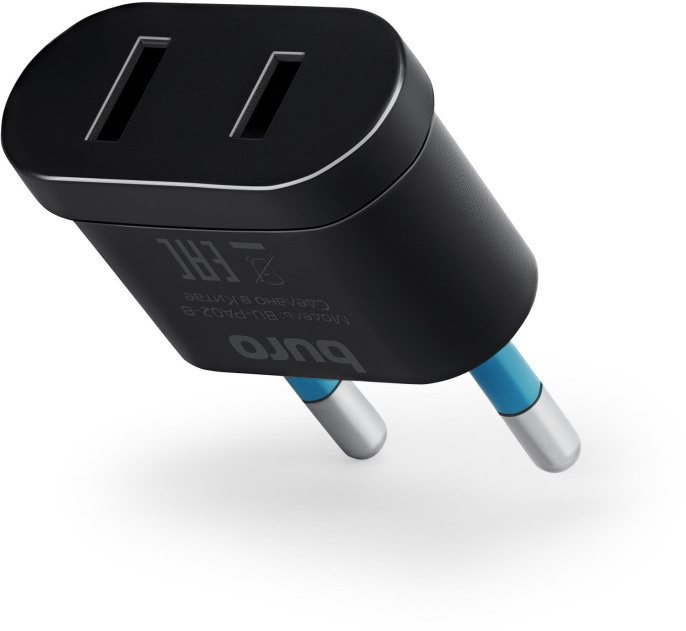 Адаптер-переходник Buro BU-PA02-B, черный