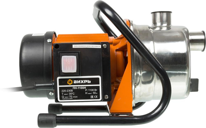 Поверхностный насос Вихрь ПН-1100Н 68/4/3