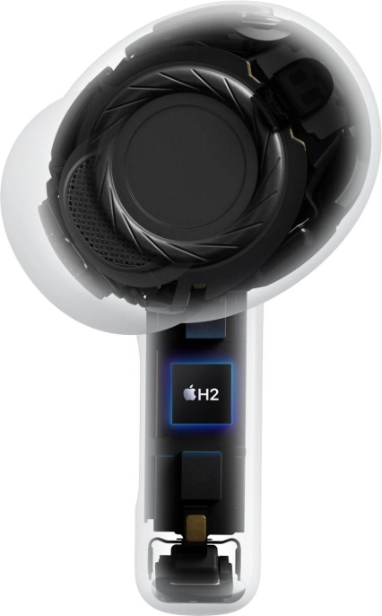 Наушники Apple AirPods Pro 3 2025 A3063,A3064,A3122, Bluetooth, внутриканальные, белый [mfhp4zp/a]