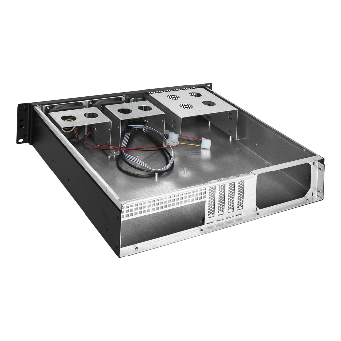 Серверный корпус ExeGate Pro 2U390-04 <RM 19", высота 2U, глубина 390, без БП, USB> EX264269RUS