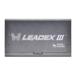 Блок питания Super Flower Leadex III Gold 1000W SF-1000F14GE ATX 12V V3.1, 80Plus Gold, 3,3V-20А, 5V-20А, 12V-83.3А, -12V-0.5А, 5Vsb-3А, 1x24pin, 2х4+4pin, 4х6+2pin, 8хSATA, OPP/OVP/SCP/OTP/OCP/UVP/NLO/SIP, 140mm, FDB, 150×150×86мм