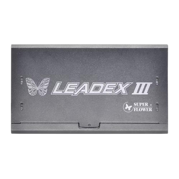 Блок питания Super Flower Leadex III Gold 1000W SF-1000F14GE ATX 12V V3.1, 80Plus Gold, 3,3V-20А, 5V-20А, 12V-83.3А, -12V-0.5А, 5Vsb-3А, 1x24pin, 2х4+4pin, 4х6+2pin, 8хSATA, OPP/OVP/SCP/OTP/OCP/UVP/NLO/SIP, 140mm, FDB, 150×150×86мм