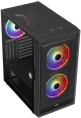 Корпус ATX Aerocool Graphite-G-BK-v2, Midi-Tower, без БП,  черный [accm-pb24033.11]