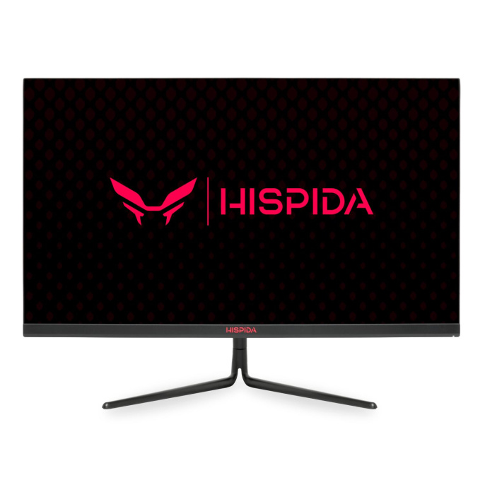 Монитор HISPIDA 24.5'' 1920x1080, IPS, 178/178, 1ms, 350nit, 1000:1, 300Hz, 2xDP/2xHDMI, noxUSB-A, RGB, FreeSync, LowBlueLight,T, ExtPWR, Black, 1y GI25F24FE