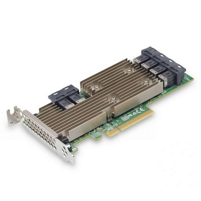 HBA-адаптер Broadcom 9305-24i SGL 05-25699-00 / 03-25699-02007 PCIe 3.0 x8 LP, SAS/SATA 12G HBA, 24port 6*int SFF8643 , 3224 IOC 05-25699-02007 / 03-25699-02007