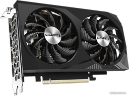 Видеокарта Gigabyte GeForce RTX 3050 Windforce OC V2 8G GV-N3050WF2OCV2-8GD 8 ГБ GDDR6, 1550 МГц / 1792 МГц, 2560sp, 20 RT-ядер, трассировка лучей, 128 бит, 2 слота, питание 8 pin, HDMI, DisplayPort