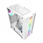 Powercase CMIEW-F4S Корпус Mistral Evo White, Tempered Glass, 1x 120mm PWM ARGB fan + ARGB Strip + 3x 120mm PWM non LED fan, белый, ATX (CMIEW-F4S)