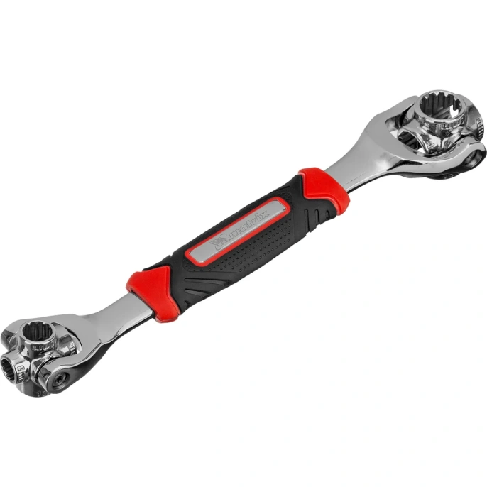 Ключ MATRIX универсальный 48 в 1, сrv, 8-19мм, spline 14999