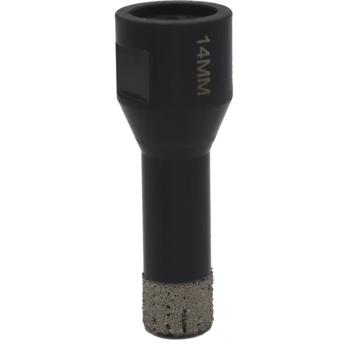 Коронка алмазная с воском по керамике и керамограниту Super Hard (14 мм; M14) Hilberg HH614