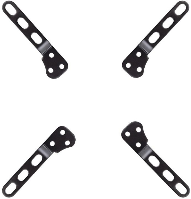 Кронштейн-адаптер для телевизора Kromax ADAPTER-200, 33-43", настольный, фиксированный,  черный [90373]