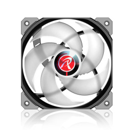 Вентилятор корпусный/ Case Cooler Raijintek AGERAS 12 ARGB-1 120x120x25mm, 4-pin PWM, 67.38CFM, 33dBA, 2200RPM, Black