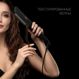 Щипцы Polaris PHS 5095TAi wave Argan Therapy PRO 80Вт черный макс.темп.:220С покрытие:турмалиновое PHS 5095TAI