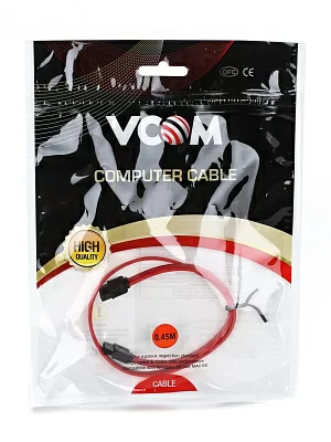 Кабель SATA интерфейсный 45/50см VCOM VHC7660