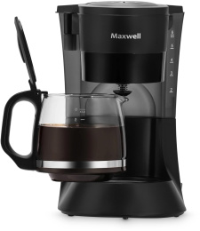 Кофеварка Maxwell MW-1650, капельная, черный
