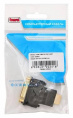 Переходник DVI Buro DVI-I(f) -  HDMI (m),  черный [hdmi-19m-dvi-i(f)-adpt]