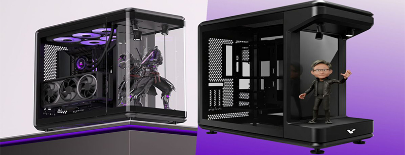Cooler Master показала новые корпуса с «витриной» для фигурок
