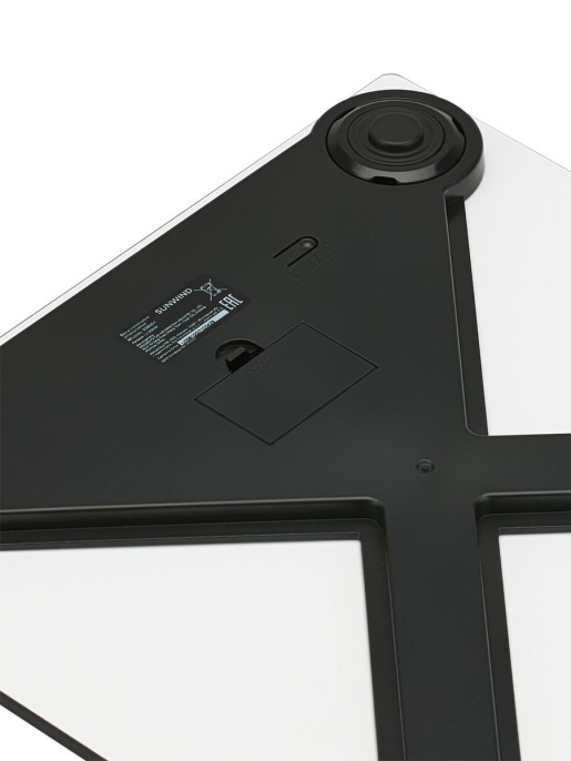 Напольные весы SUNWIND SSB051, до 180кг, цвет: рисунок