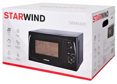 Микроволновая Печь Starwind SWM5420 20л. 700Вт черный