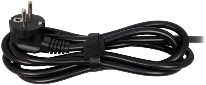 Фильтр-удлинитель PowerCom SP-08 USB03AB 1.8M, 8 розеток, черный, 16А, 4кВт, 175Дж, 3*USB, защитные шторки, защита от КЗ, перегрузки, ВЧ и импульсных помех, кабель 3x1 мм2, ШхГхВ 230х105х45 мм, вес 0.55 кг./ Surge protector PowerCom SP-08 USB03AB 1.8M, 8