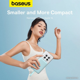 Портативное зарядное устройство Baseus P1002210B333-00 Magnetic Mini Wireless Fast Charge Type-C Edition 10000mAh 30W Peppermint Blue