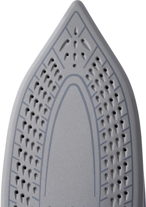 Утюг DOMFY DSC-EI901,  с паровым ударом,  3000Вт,  черный и золотистый