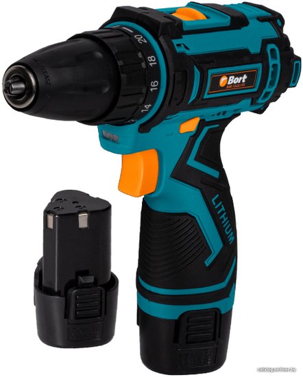Аккумуляторная дрель-шуруповерт BORT BAB-12x2Li-FD 93413151