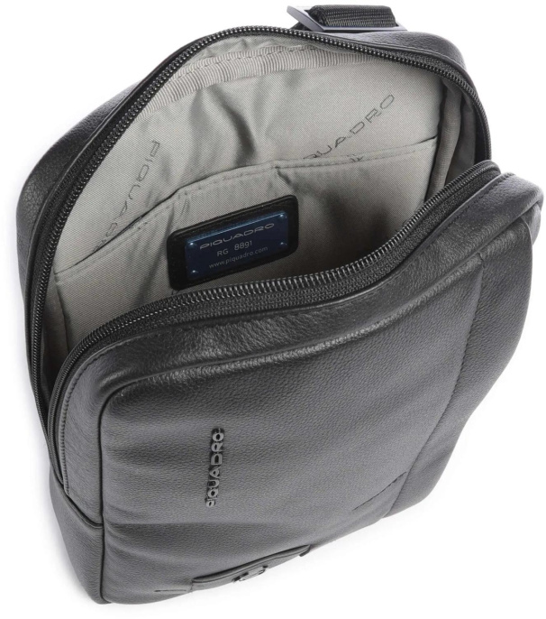 Сумка мужская Piquadro Russel CA3084W137/N черная натур.кожа