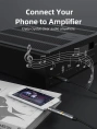 Аудиоадаптер CABLETIME CPA4G (CT-3M6F-AG) 3,5 мм на 6,3 мм