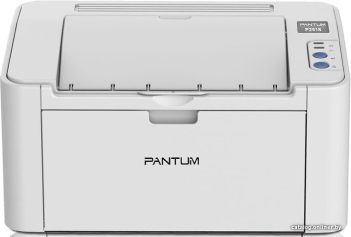 Принтер лазерный Pantum P2518 A4 серый