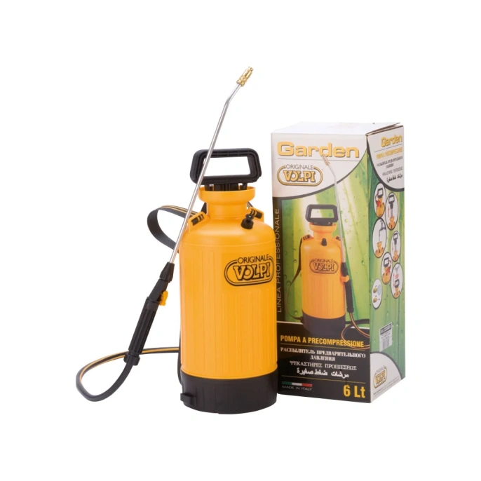 Помповый опрыскиватель со штангой Volpi Garden 6 л Rapid/Get 3350B