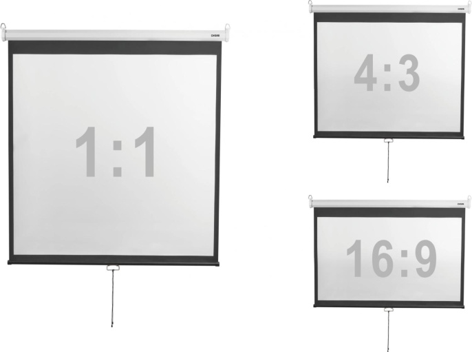 Экран настенный Digis DSOD-4302, формат 4:3, 86" (178x139), MW )