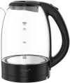 Чайник электрический Vitek VT-WK1012 1.7л. 2200Вт черный корпус: стекло