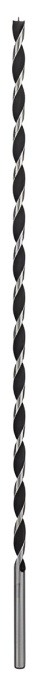 Сверло Bosch 12х340х400мм (2.608.597.197) (для дрелей и шуруповертов, по древесине, центрирующий наконечник, цилиндрический хвостовик, совместимый с трехкулачковыми патронами, диаметр: 12мм, рабочая длина: 340 мм, общая длина: 400 мм)
