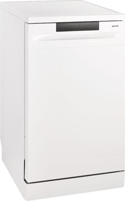 Посудомоечная машина Gorenje GS520E15W,  узкая, напольная, 44.8см, загрузка 9 комплектов, белая