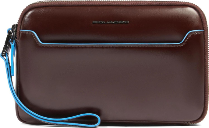 Клатч Piquadro Blue Square AC6901B2R/MO красное дерево натур.кожа