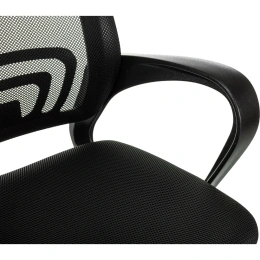 Компьютерное кресло Gigant черное на пиастре, крестовина пластик, 120 кг GCH-09