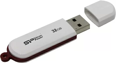 Накопитель Silicon Power LuxMini 320 SP032GBUF2320V1W USB2.0 Flash Drive 32Gb (RTL)