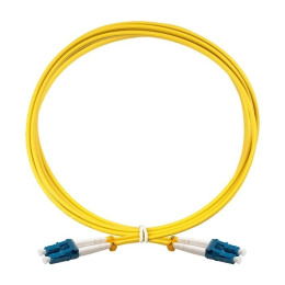 Патч-корд волоконно-оптический ExeGate FC-D-9-LC-LC-1M-LSZH Шнур ВО SM 9/125 OS2/G.652.D , LC/UPC-LC/UPC, Duplex, LSZH, 1м EX295125RUS