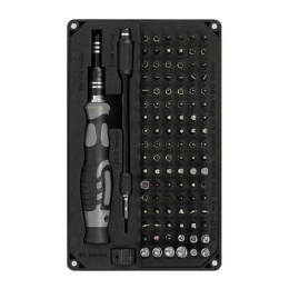 Kranz KR-12-4755 Набор отверток для точных работ RA-05, 106 предметов