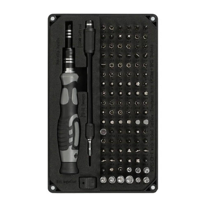 Kranz KR-12-4755 Набор отверток для точных работ RA-05, 106 предметов